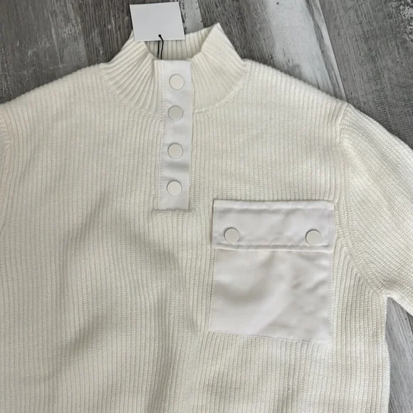 Zara Boys Cream Knit Sweater - Picture 5 of 8